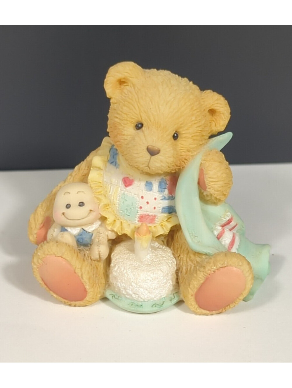 Cherished Teddies Beary Special One 911348 Age 1 First Birthday Baby Birthday